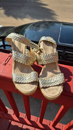 Gold Sandals