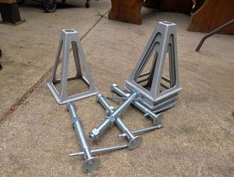 RV Stabilizer Jacks Set of 4 – Aluminum Adjustable 11.5”–17.5”