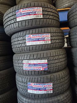 235 60 17 American Tires Con 50,000 millas de Garantía