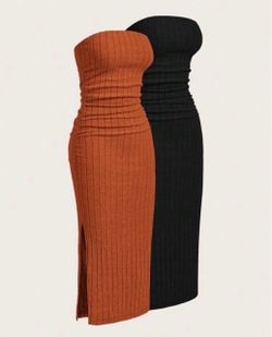 2 Pack Tube Dresses (Small)