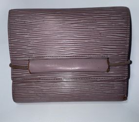 Vintage Louis Vuitton Epi Leather Elastique Wallet Pourpre Purple M6346B