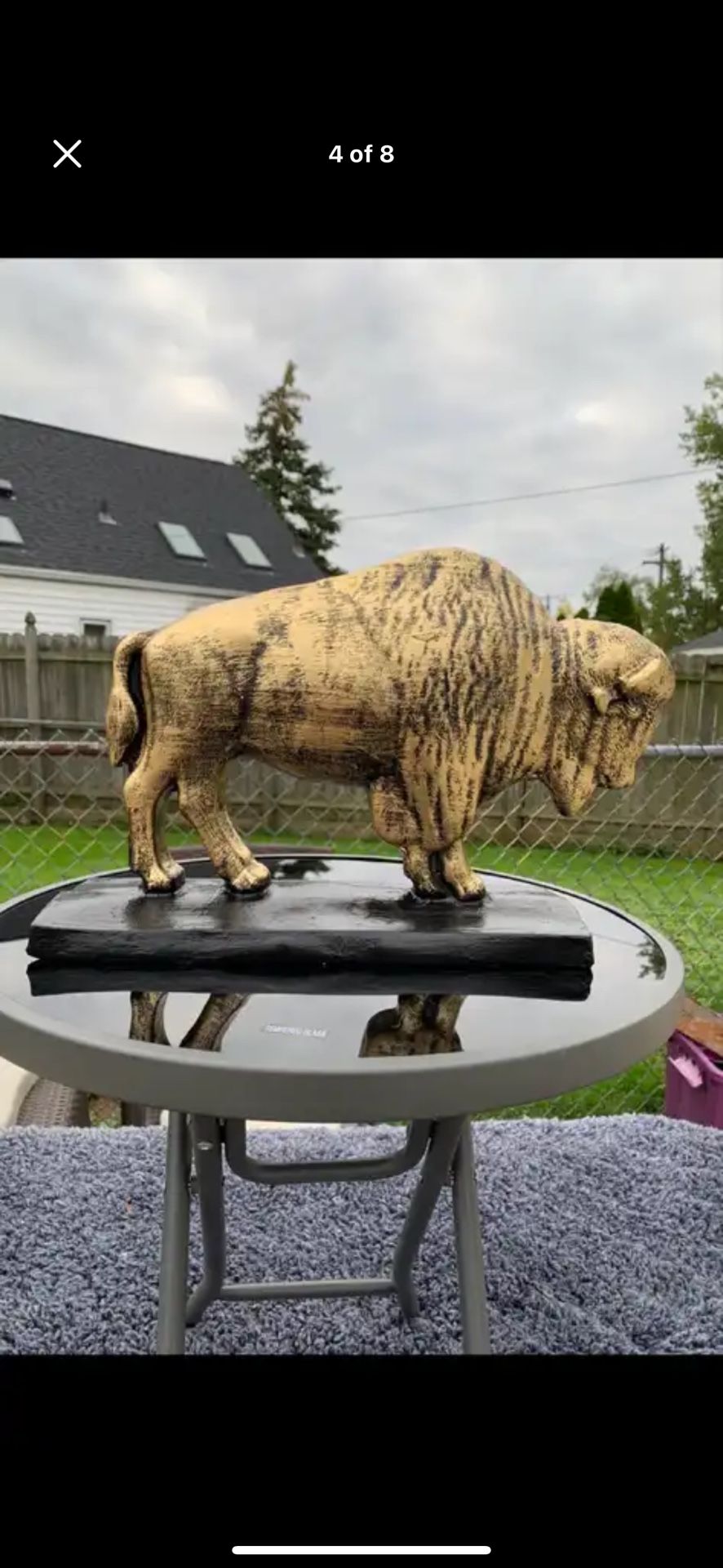 The Golden Buffalo Statue