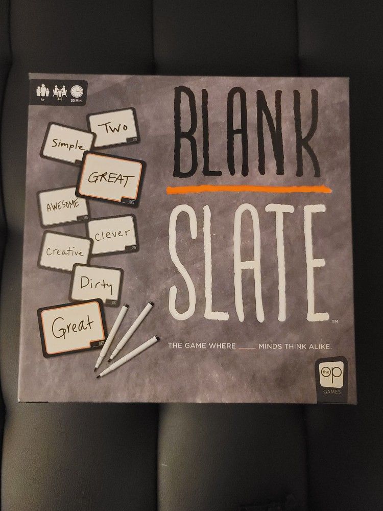 Blank Slate Board Game