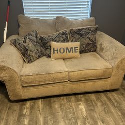 Sofa With Pillows 