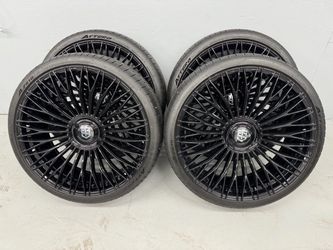 LIKE NEW 26 inch tis wheels wrapped in atturo az810 tires 295/30r26 tires