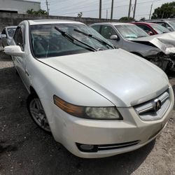 2008 acura TL 3.2 engine transmission part hood headlights fender axel shock suspension doors rims