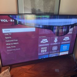 55” TCL (damaged screen)