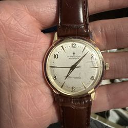 Hamilton Watch 14k Solid Gold Case 