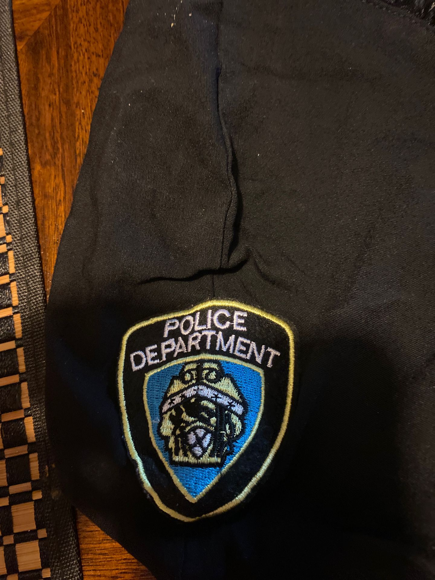 Adults medium size police Halloween costume