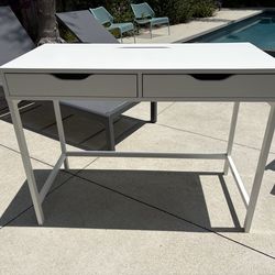 IKEA Alex Desk Small, White, Like-new