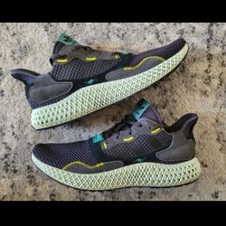 Adidas ZX 4000 4D shoes Size 10.5 carbon