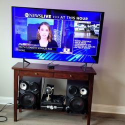 50" Samsung Smart TV with Table Stand
