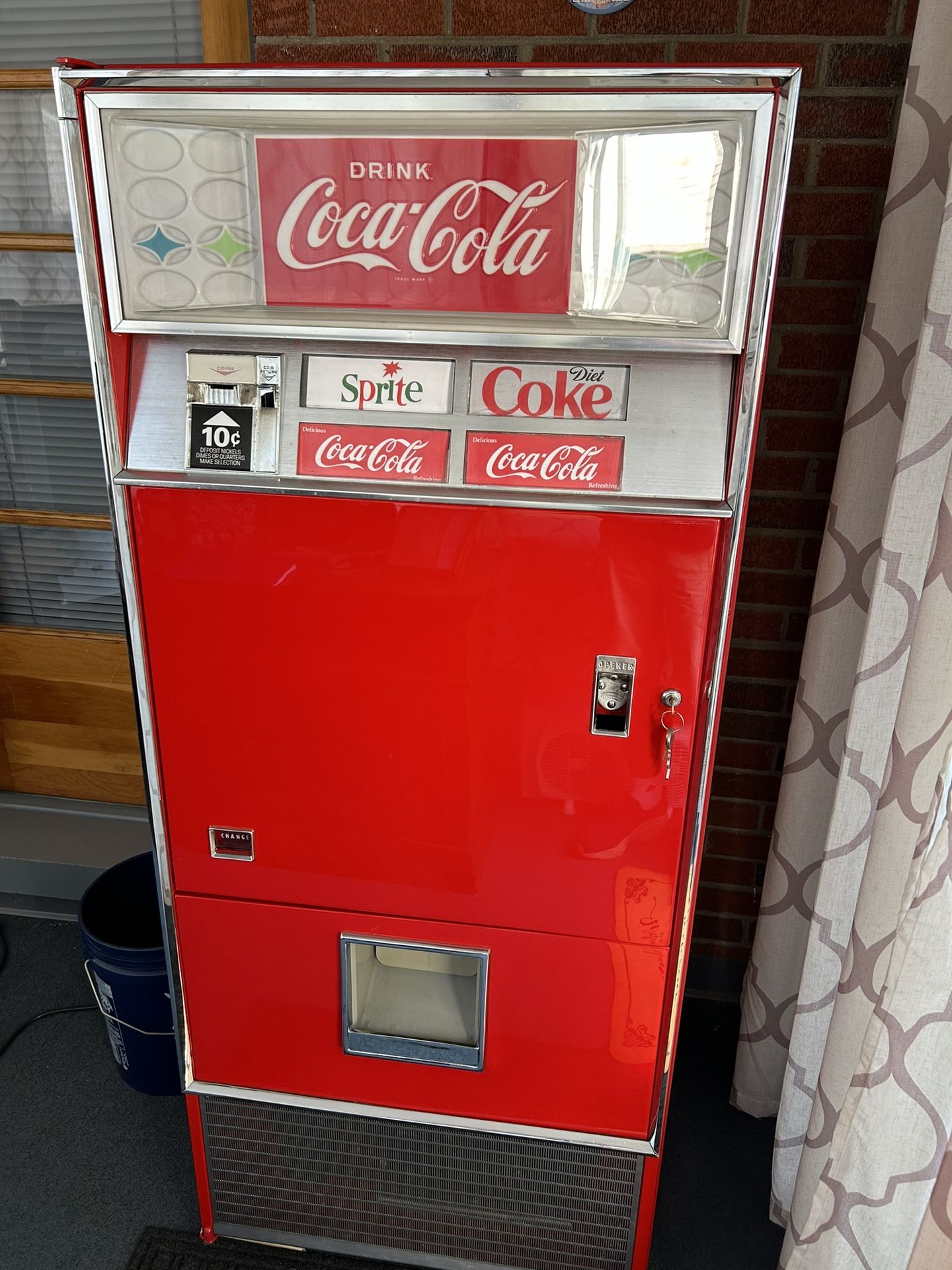 1968 Vendo 100 Coke Machine 