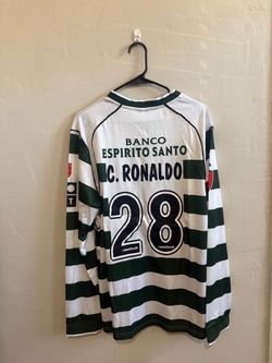 Sporting CP 2002-03 home Ronaldo jersey