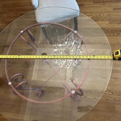 Glass table top only