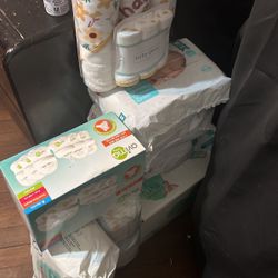 Baby Diapers and Bottles 