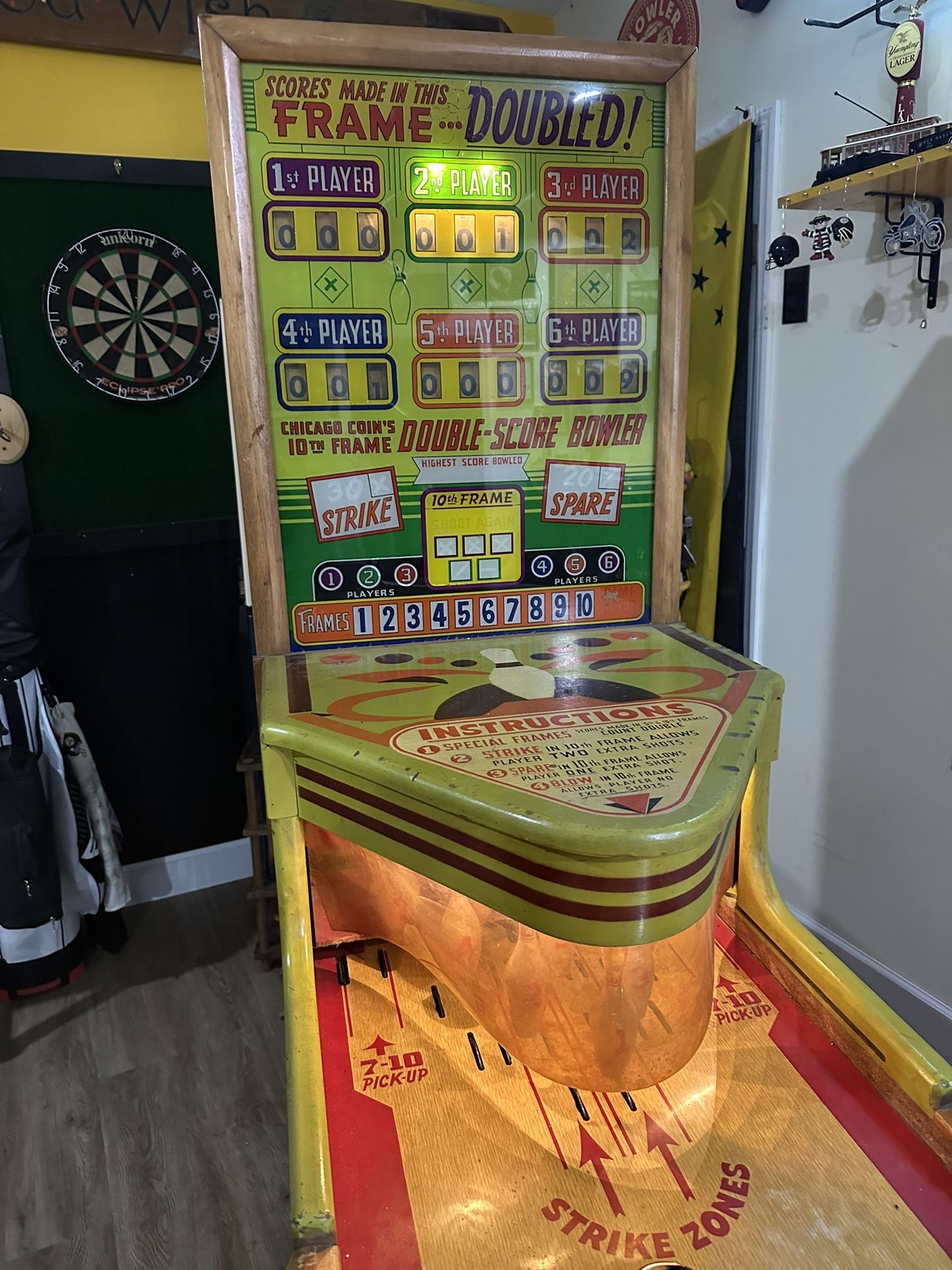 1950 Bowling Machine