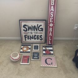 Baby / Youth Baseball Room DECOR