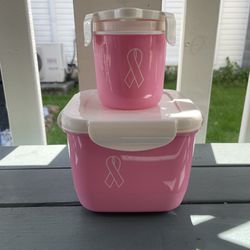 Brest Cancer Awareness  Containers 