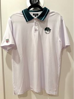 Malbon x TAG Heuer Polo White
