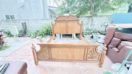 Free King bed frame