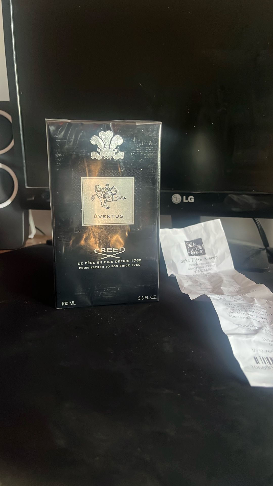 Creed Aventus 100ml With Receipt