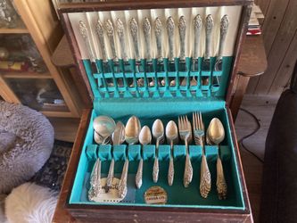 Silver Plated Silverware Set