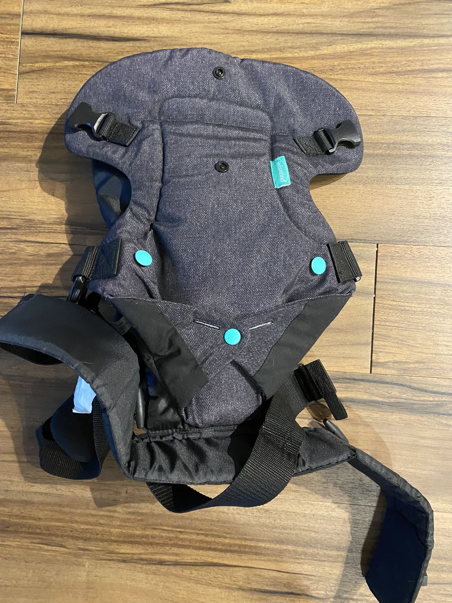 Infantino Flip Advanced 4-in-1 Baby Carrier - Ergonomic, Convertible, Face-in and Face-Out Front and Back Baby Carrier for Newborn to Toddler 8-32 lbs