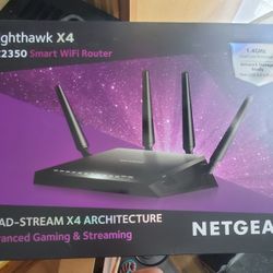 Nighthawk X4 Smart WiFi Router.