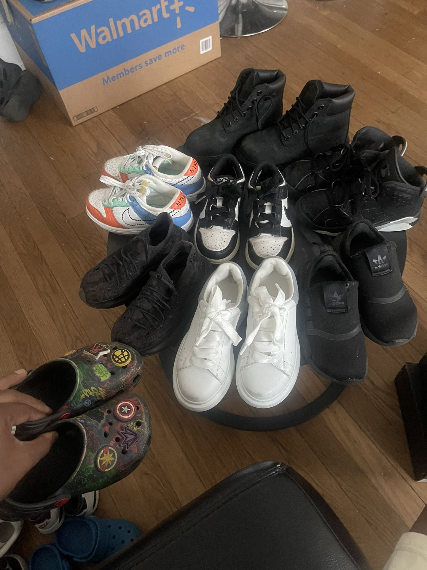 11c Boys Mixed Sneakers 