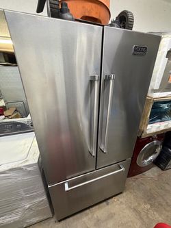 Viking French Door Stainless Steel Refrigerator