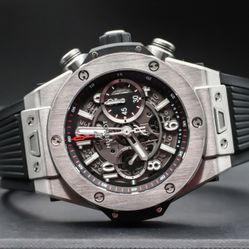 Hublot Big Bang Unico Titanium Chronograph. Skeleton. 441.NX.1170.RX