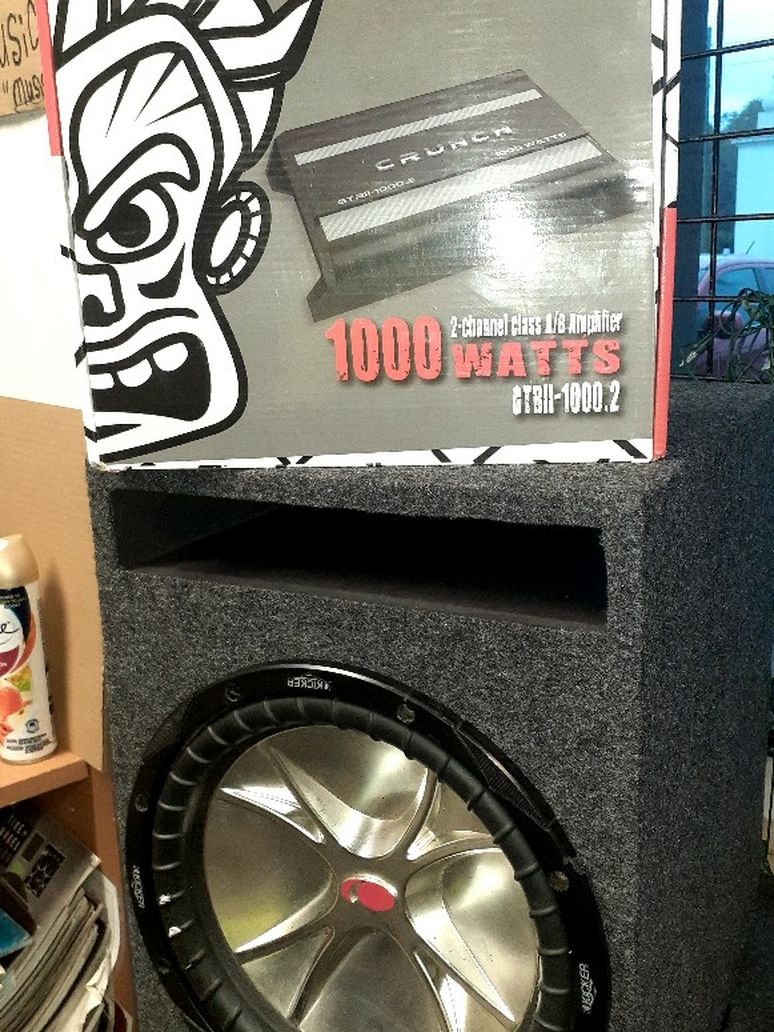 12 Bass Package Deal