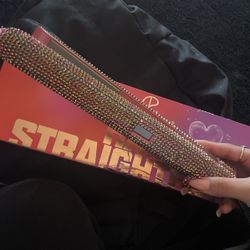 Pink Bling Hair Straightener