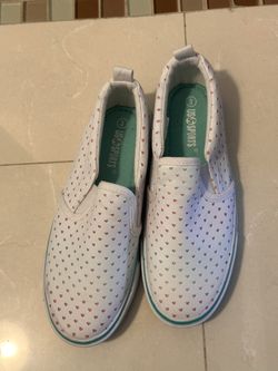 white Slip On Shoes For girls (New Size 3)