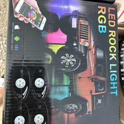 Chipcolor 12 Pods LED Rock Lights Kit, APP/RF Control Multicolor MagicRGB Underglow Neon Lights Waterproof Brake Light Music Mode Exterior Rock Lights