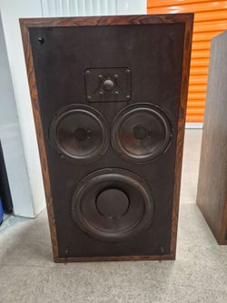 Polk Monitor 10a Speakers With Peerless Tweeters Vintage