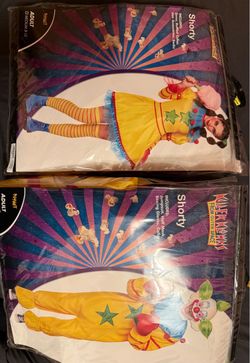 Spirit Halloween Killer Klowns Shorty Costume Set