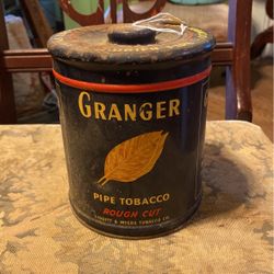 Granger Pipe Tobacco Rough Cut Can