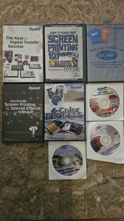 Ryonet DVD screen printing