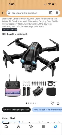 Drone with camera