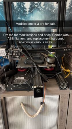 Modified Ender 3 Pro 3D Printer