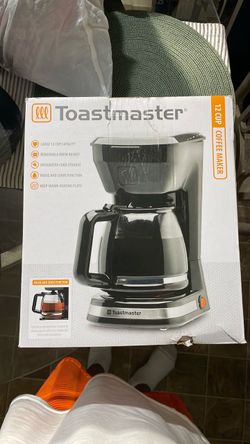 Toastmaster 12-Cup Coffee Maker. ( used one or two times) in great condition.