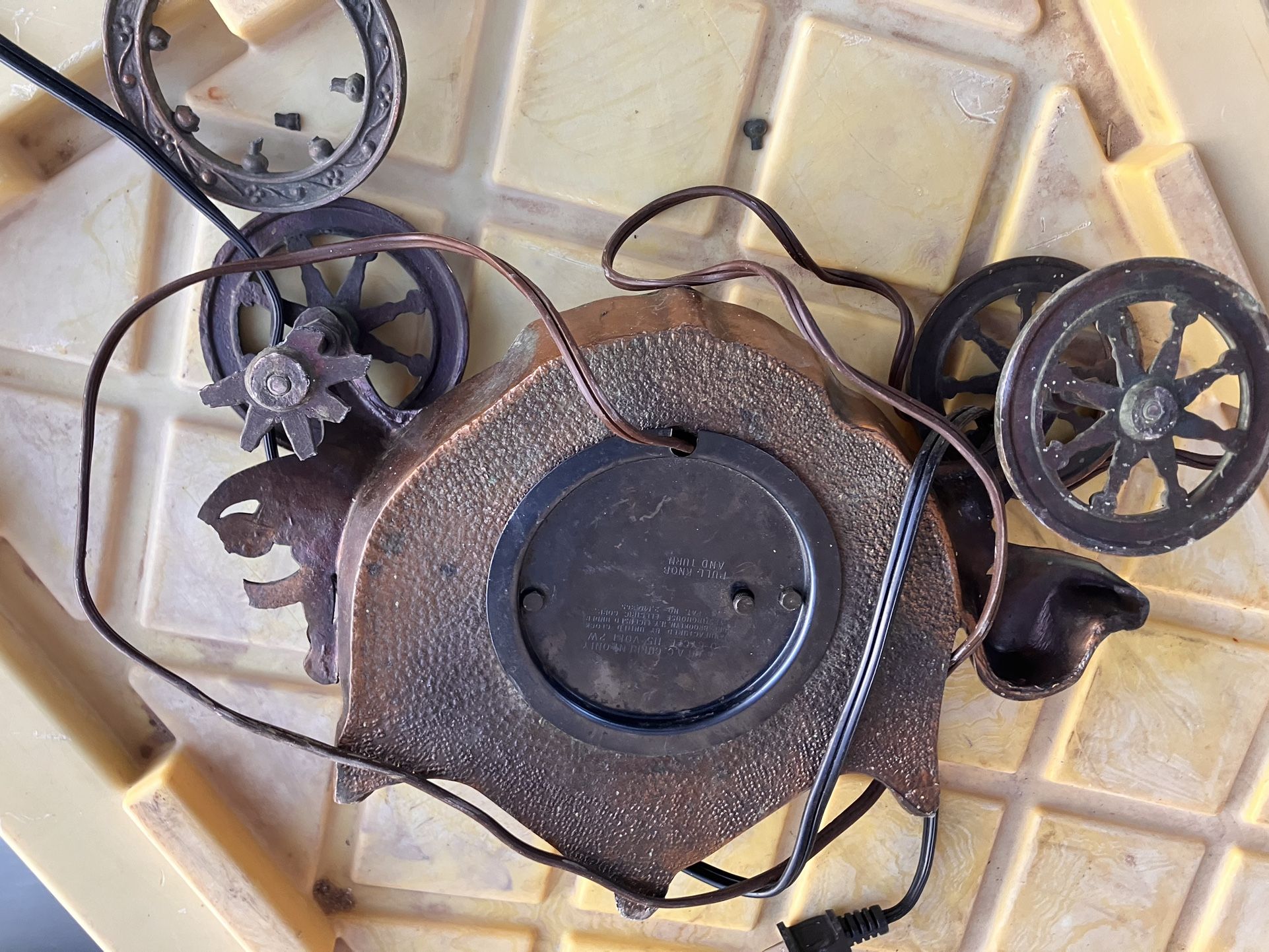 Old Clock Needs Work