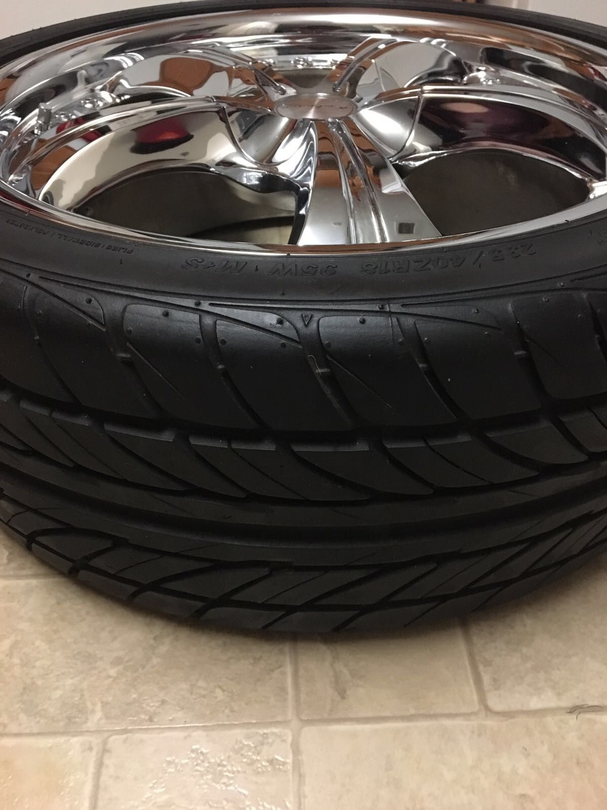 18” Katana Destiny Rims With Tires