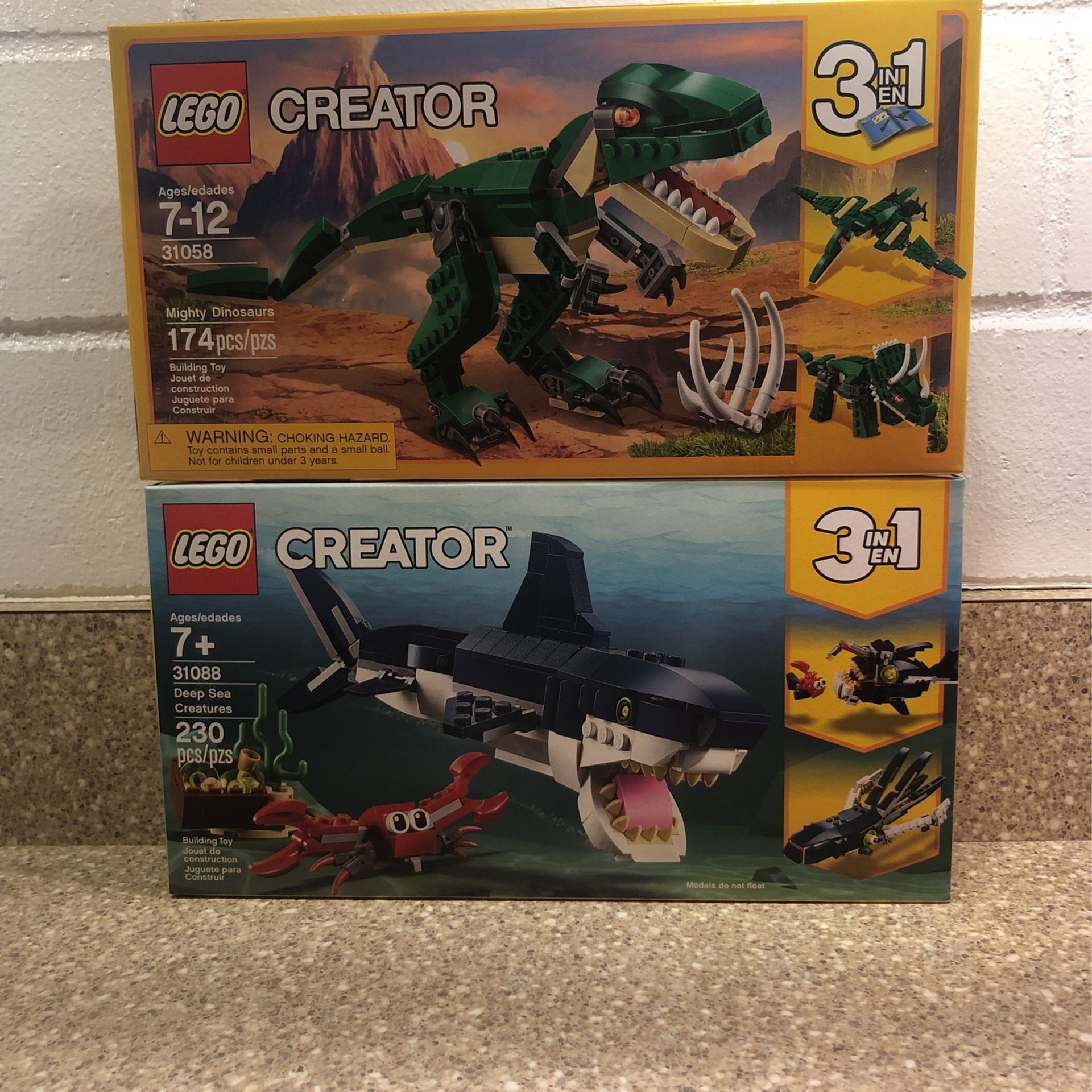 LEGO Creator Mighty Dinosaurs & Deep Sea Creatures
