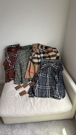 Burberry Shirts Bundle with receipts