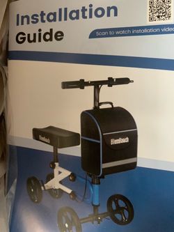 BlessReach Knee Scooter Walkers
