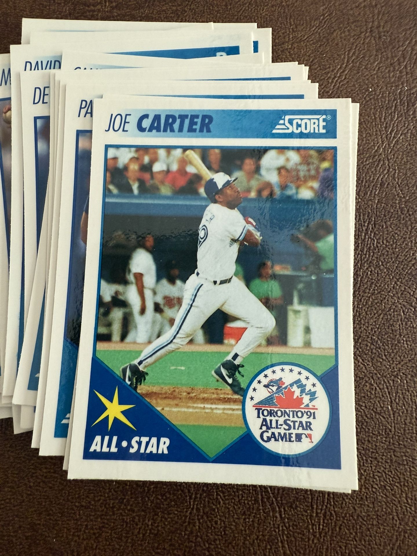 1991 SCORE TORONTO BLUE JAYS SET IN BOX WITH 5 MAGIC MOTION CARDS