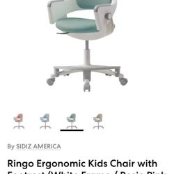 Ringo Ergonomic Kids Chair with Footrest